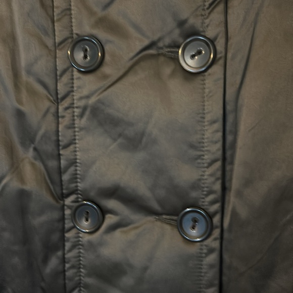 NWT Marc by Marc Jacobs 3/4 sleeve satin puffer double breasted jacket - Picture 4 of 9